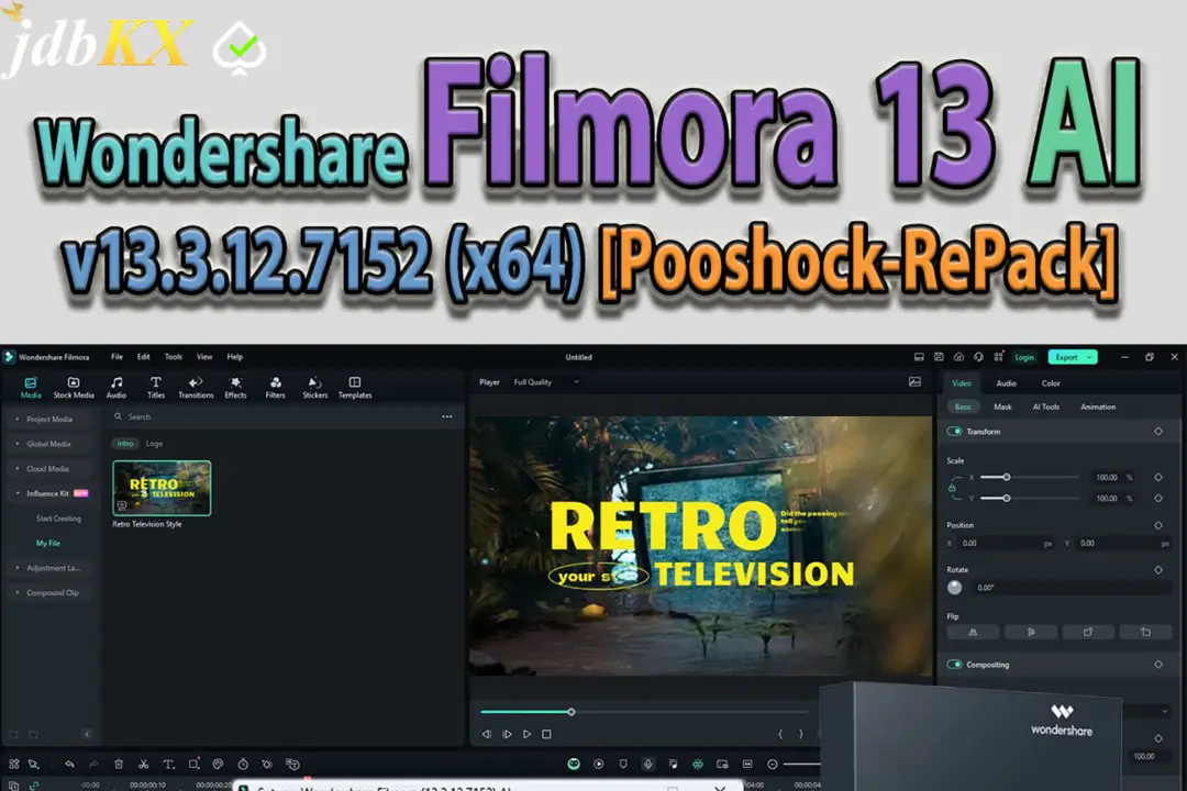 Wondershare Filmora 13 Ai All Free Download Jdbkx