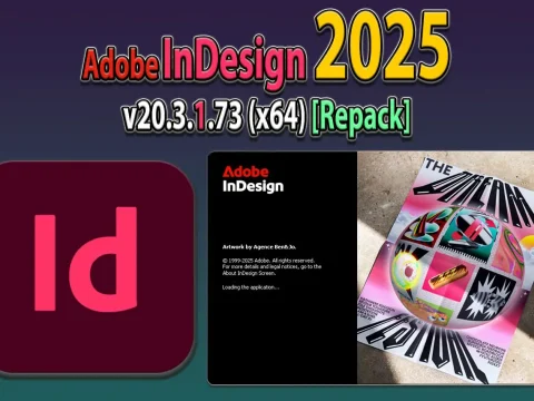 Adobe InDesign 2025 Repack