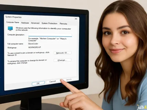 Change computer name - jdbkx.net