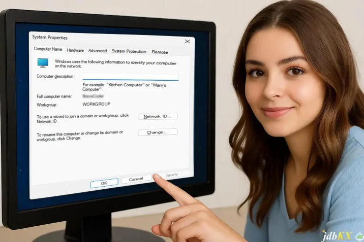 Change computer name - jdbkx.net