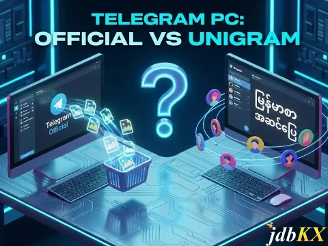Telegram Official နဲ့ Unigram ဘယ်ဟာသုံးမလဲ